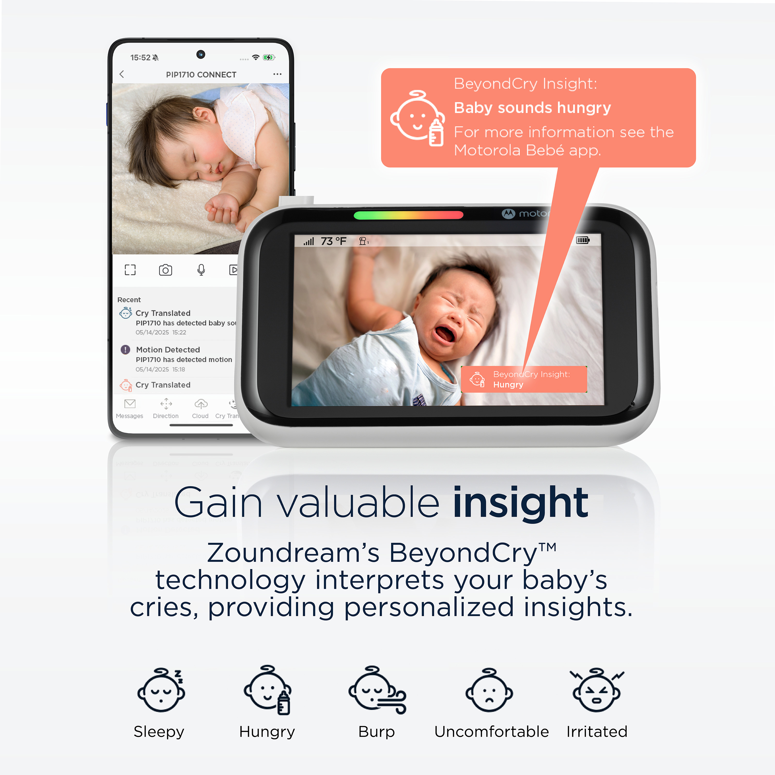Motorola PIP1710 Smart Baby Monitor.