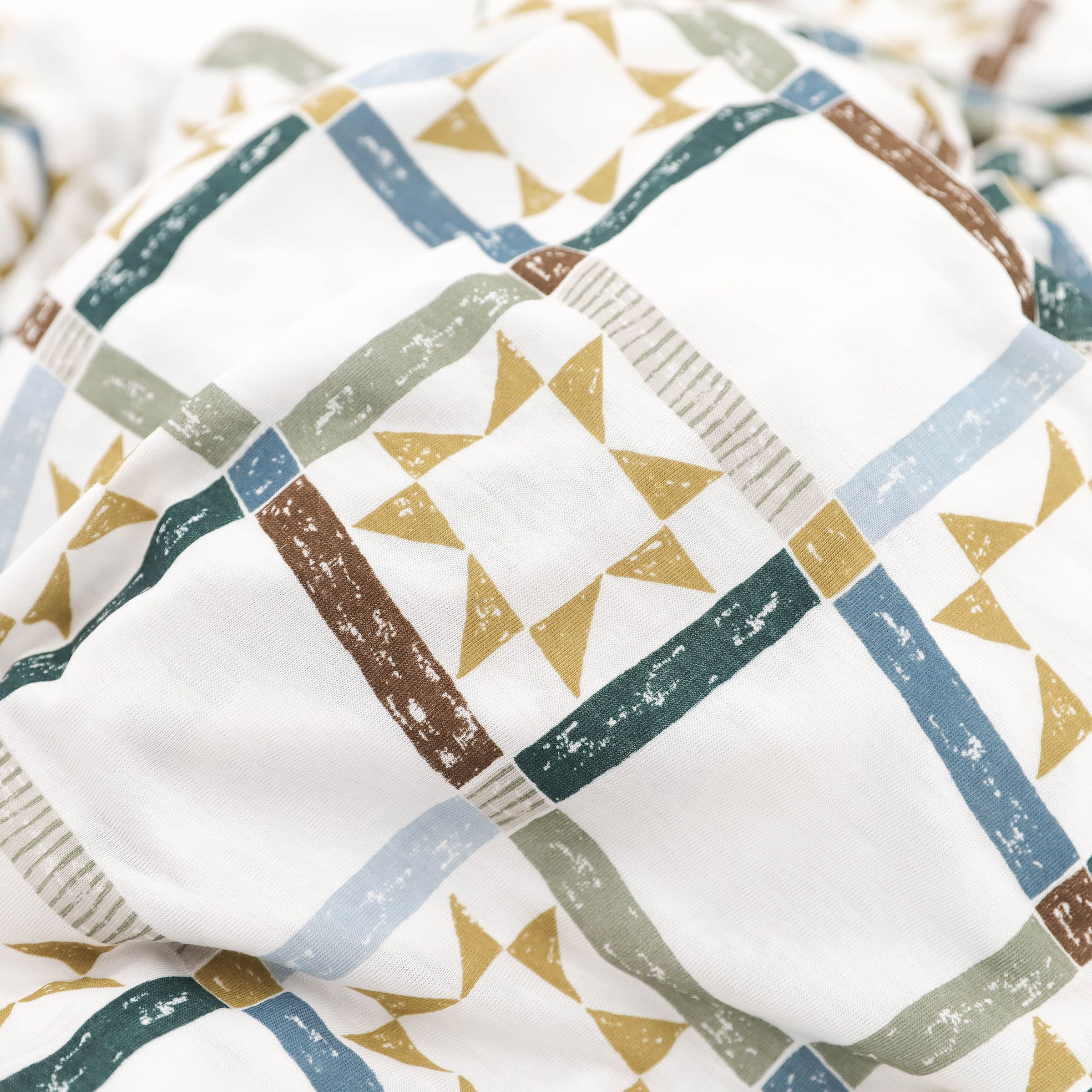 Little Unicorn Stretch Knit Crib Sheet - Barn Star.