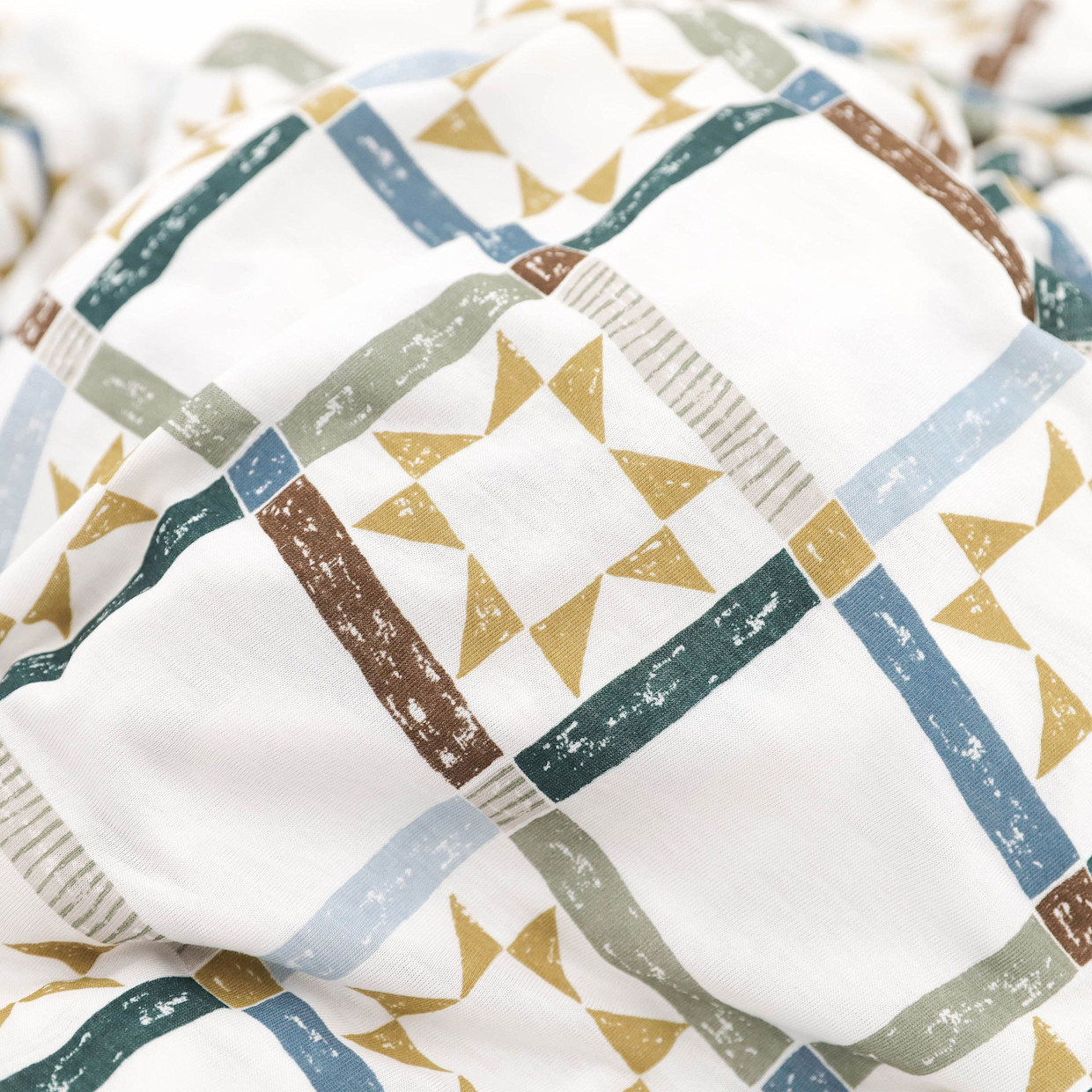 Little Unicorn Stretch Knit Crib Sheet - Barn Star.