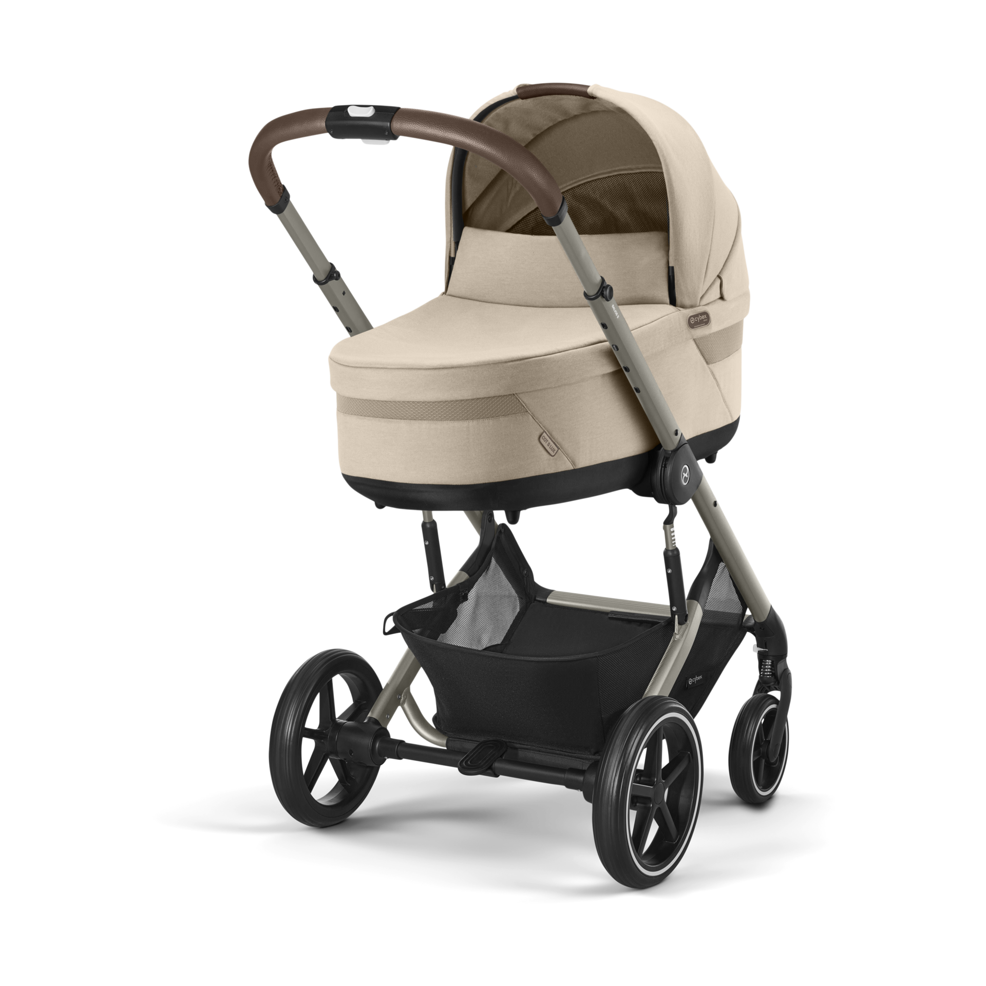 Cybex Cot S Lux - Almond Beige.