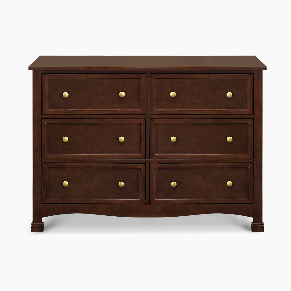 daVinci Kalani 6-Drawer Double Wide Dresser - Espresso.