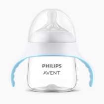 Philips Avent Natural Trainer Cup with Extra Fast Flow Natural Response Nipple (Flow 5) and Soft Spout, 5oz, SCF263/01
