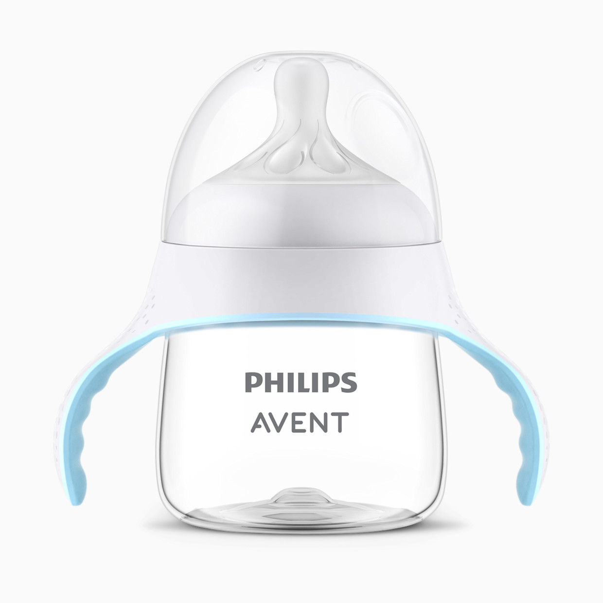 Philips Avent Natural Trainer Sippy Cup with Fast Flow Nipple and Soft Spout - Clear, 5 Oz.