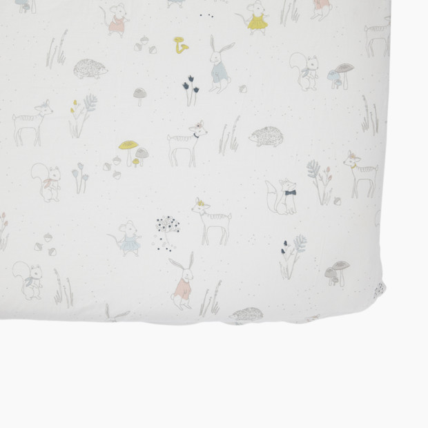 Pehr Brushed Organic Cotton Crib Sheet - Magical Forest.