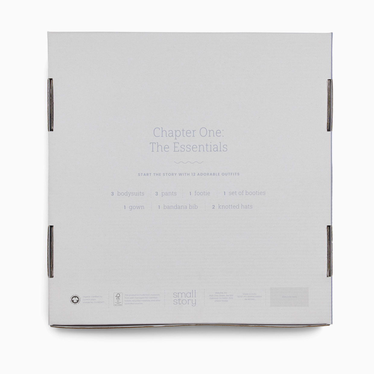 Small Story 12-Piece Essentials Layette Set - Bear Hugs, 3-6 M.