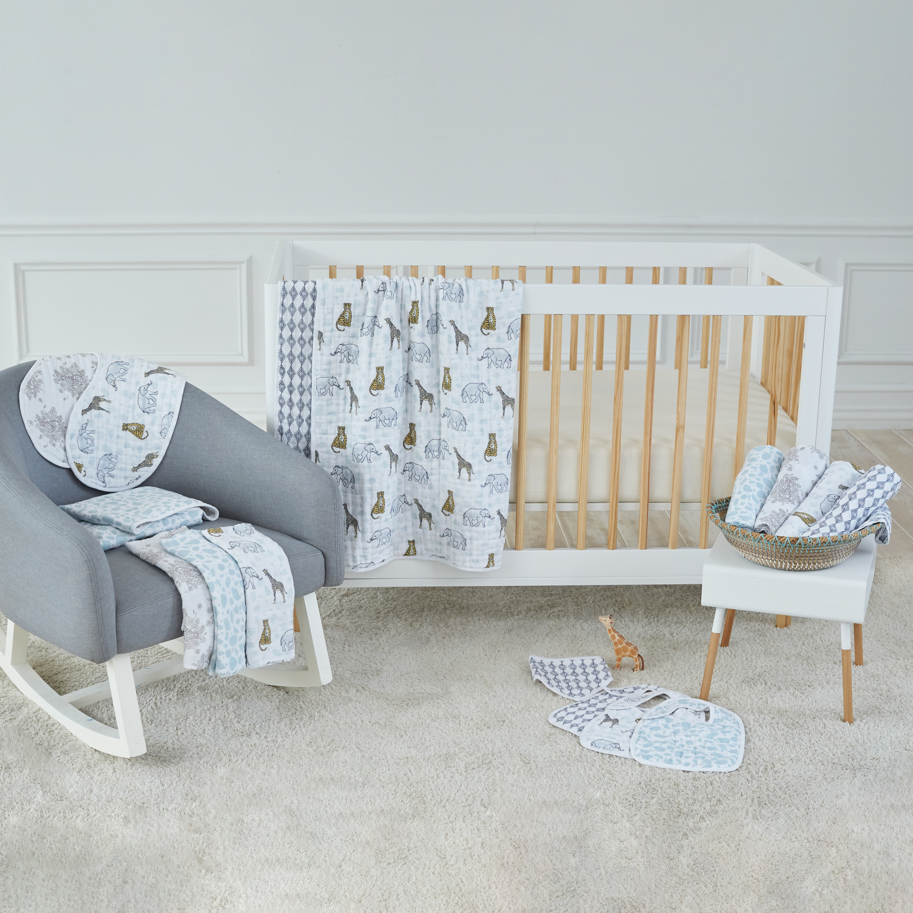 Aden + Anais Cotton Muslin Dream Blanket Jungle Babylist Shop
