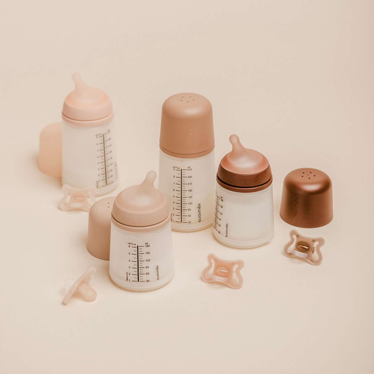 Suavinex Zero Zero Anti-Colic Bottle - Light, 6 Oz, 2.