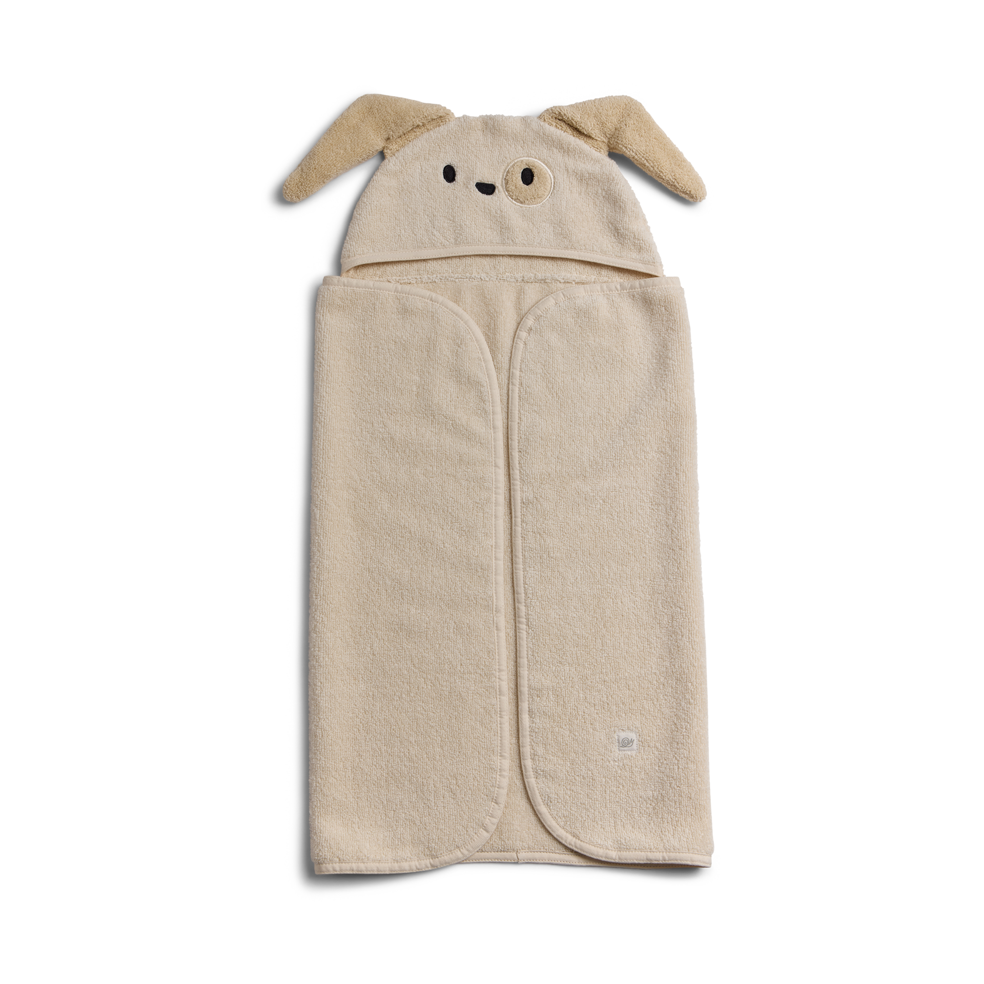 Tiny Kind Cozy Critter Organic Towel.