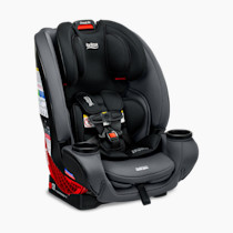 Britax One4Life Convertible Car Seat, 10 Years of Use from 5 to 120 Pounds, Converts from Rear-Facing Infant Car Seat to Forward-Facing Booster Seat, Machine-Washable Fabric, Onyx Stone