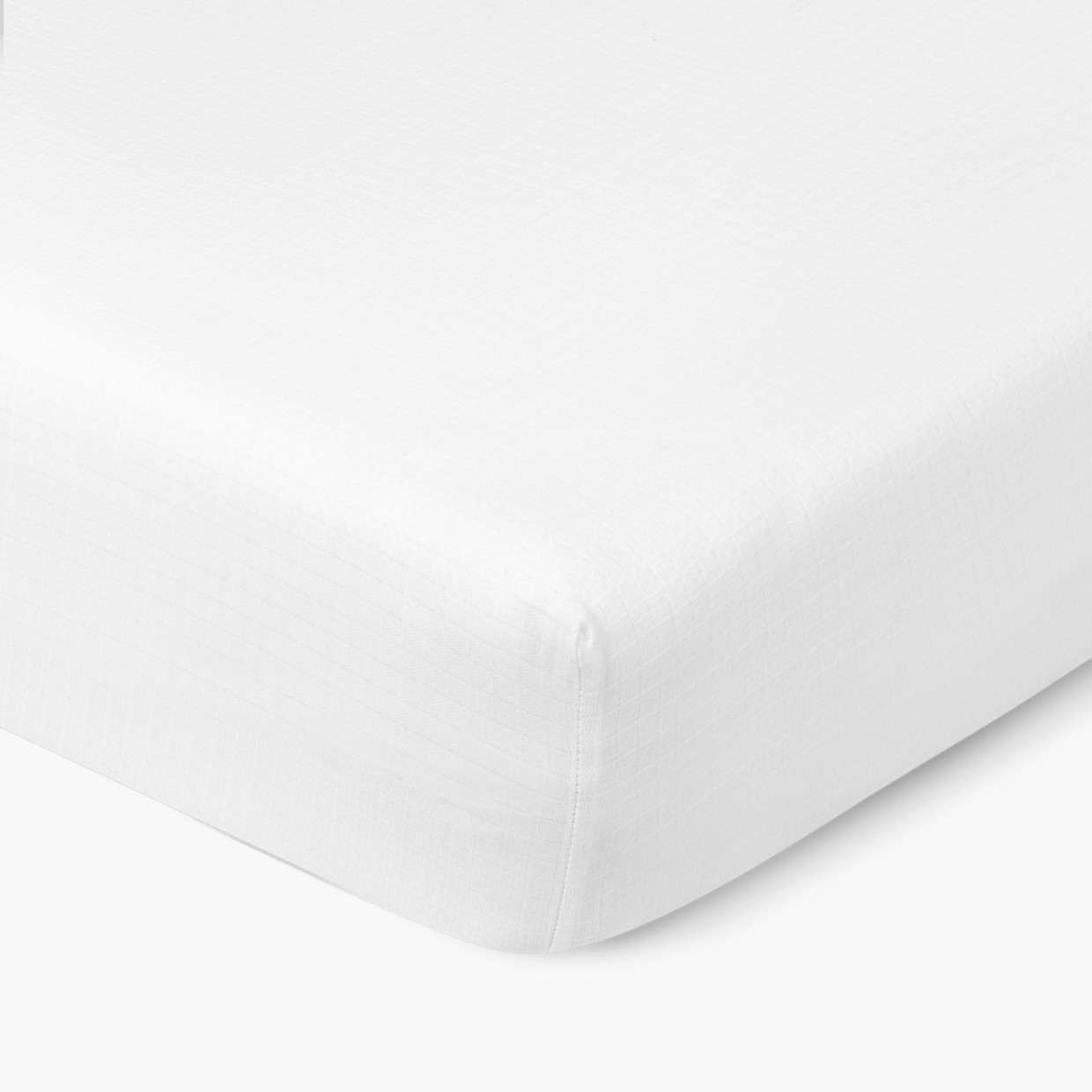 Newton Baby 2-Pack Organic Cotton Breathable Crib Sheets - Solid White 2 Pack.