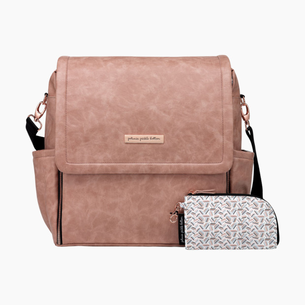Petunia Pickle Bottom Boxy Diaper Bag  Backpack - Dusty Rose Leatherette - $199.00.