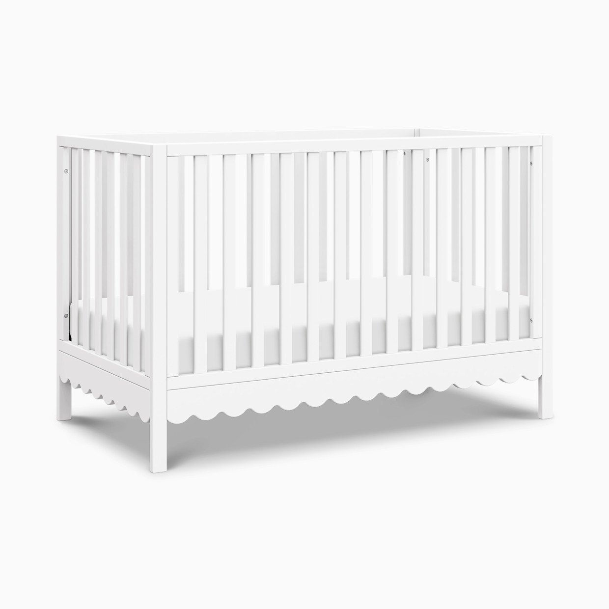 daVinci Sammy Scallop 4-in-1 Convertible Crib - White.