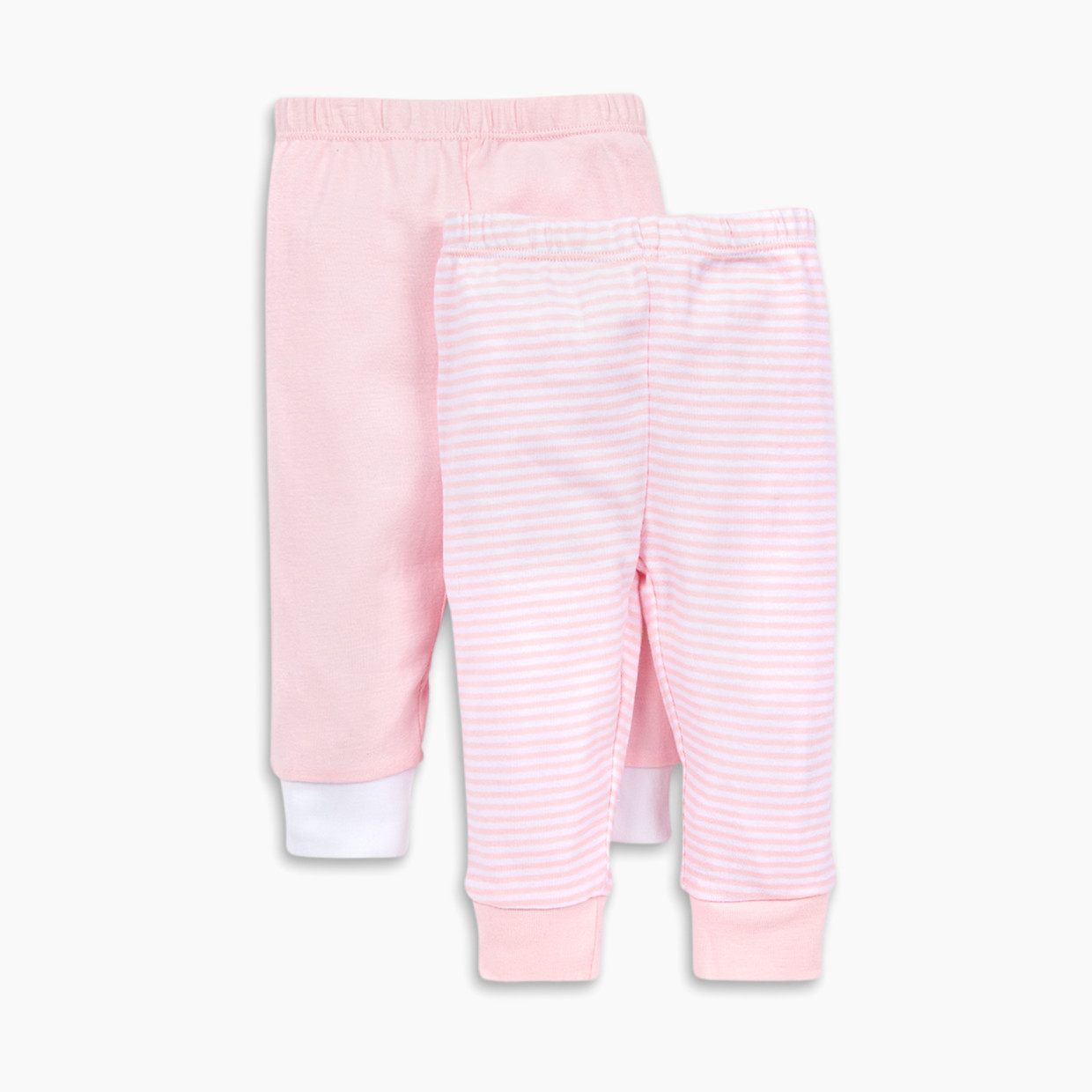Burt's Bees Baby Organic Footless Pants (2 Pack) - Blossom, 6-9 Months.