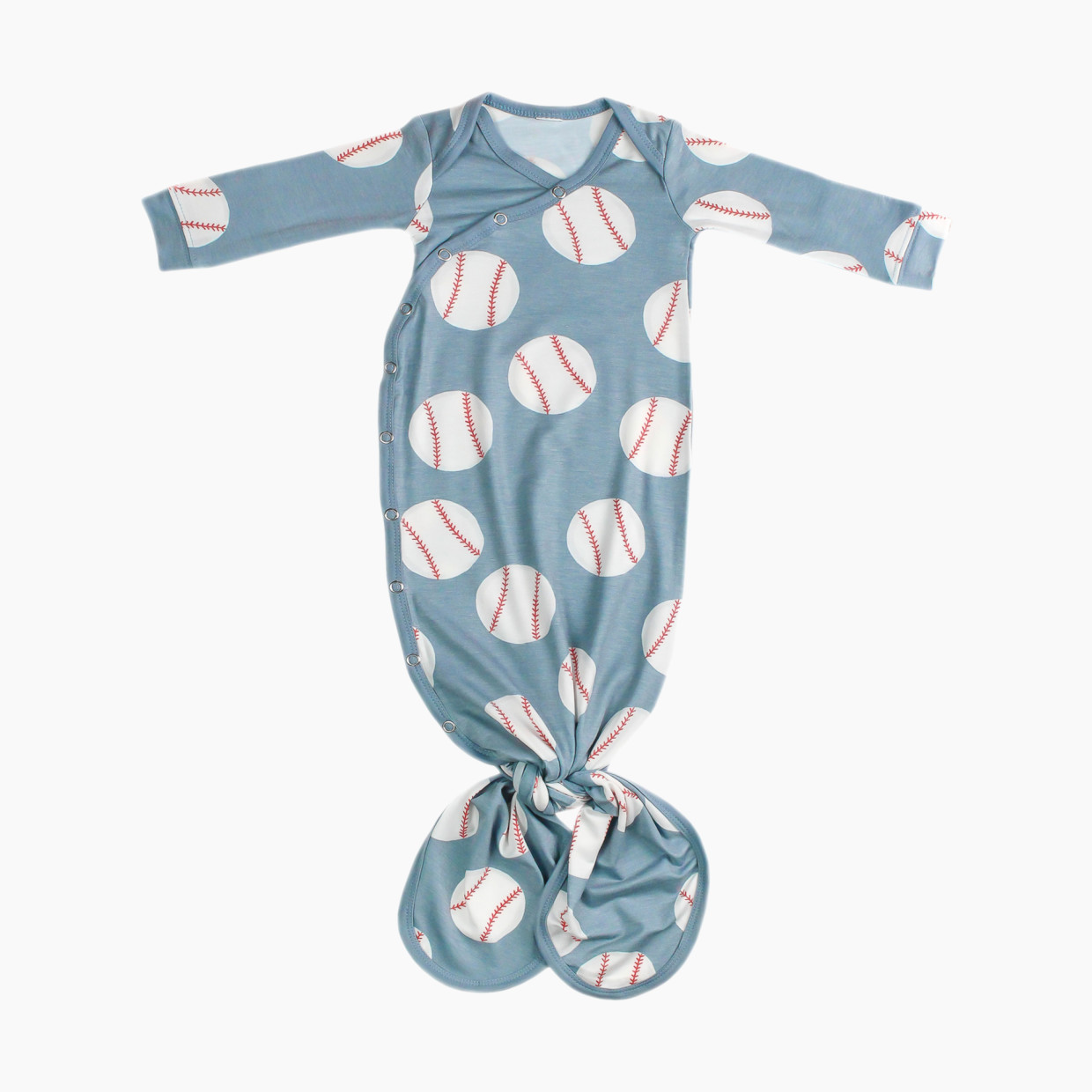 Copper Pearl Knotted Gown - Slugger, 0-4 M.