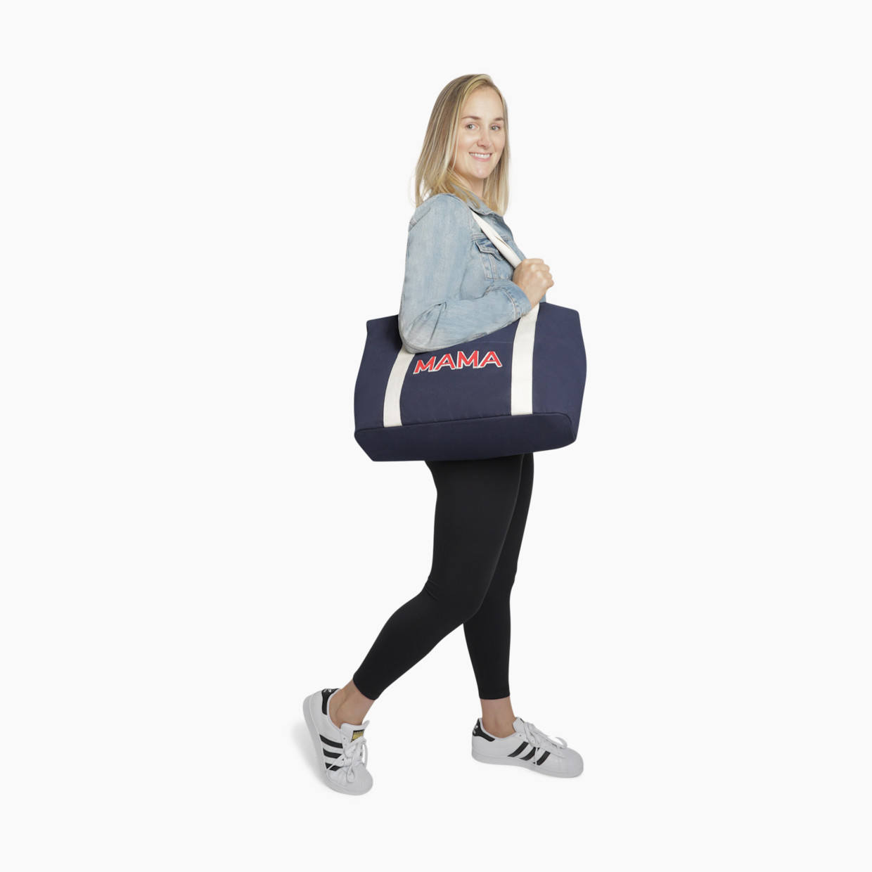 Ingrid and Isabel Mama Weekender Bag - Navy, One Size.