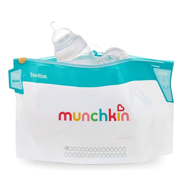 Munchkin Microwave Bottle Steam Sterilizer Bags - $8.88.