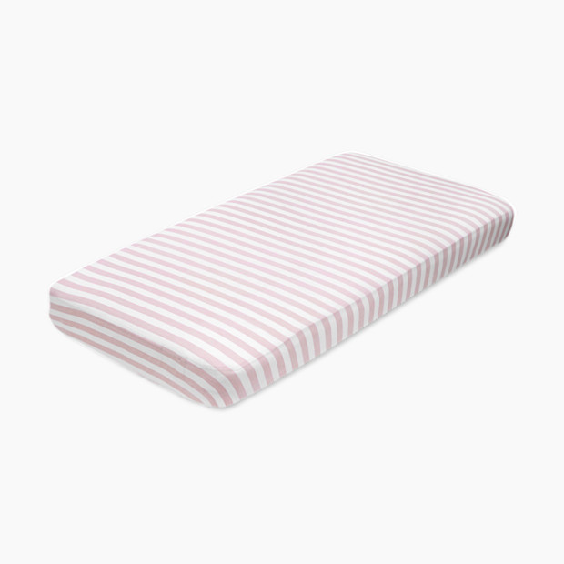 Aden + Anais Cotton Muslin Classic Crib Sheet - Heart Breaker Stripe.