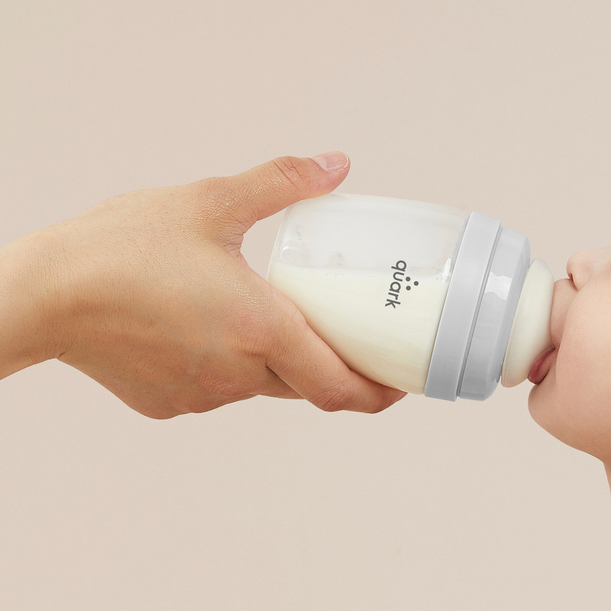 Quark Buubibottle Milk Warmer & Hybrid Baby Bottle Bundle.