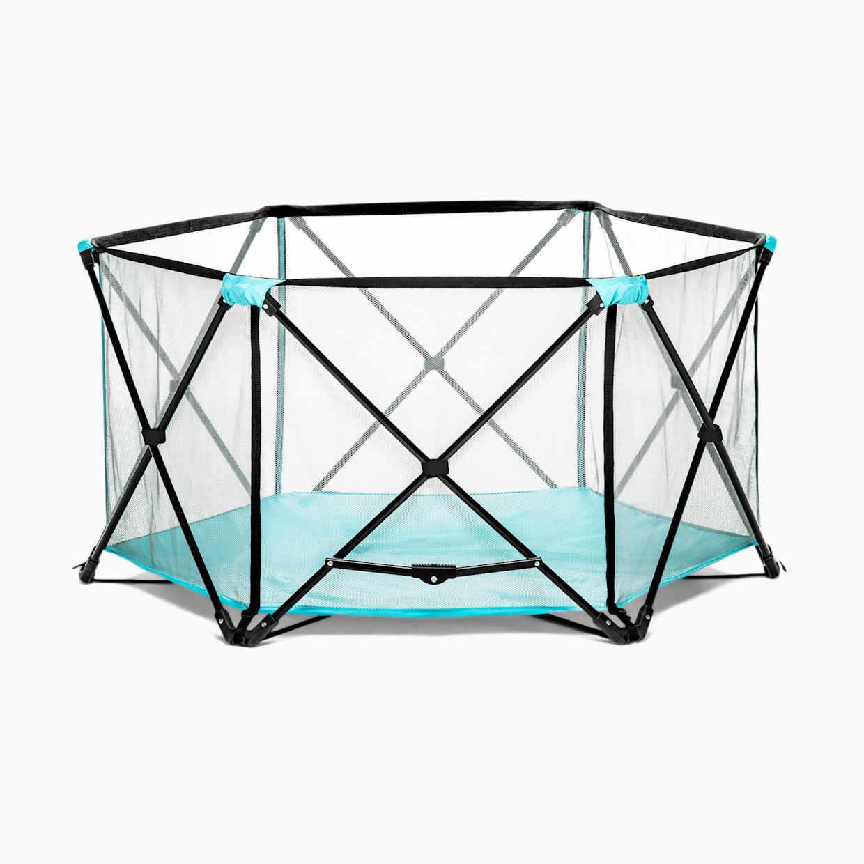 Regalo Six Panel My Play Portable Playard - Teal.