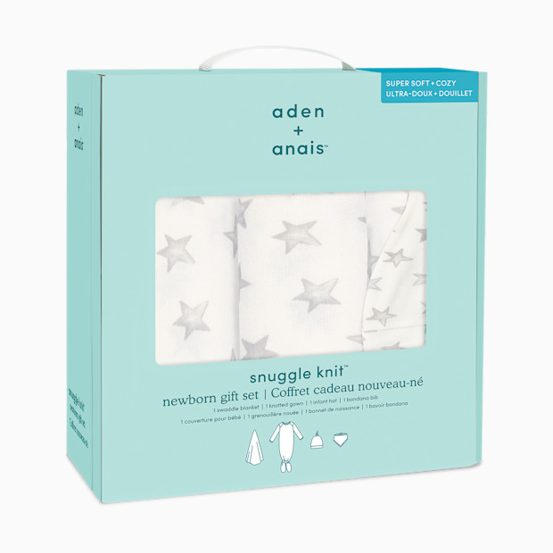Aden + Anais Snuggle Knit Newborn Gift Set.