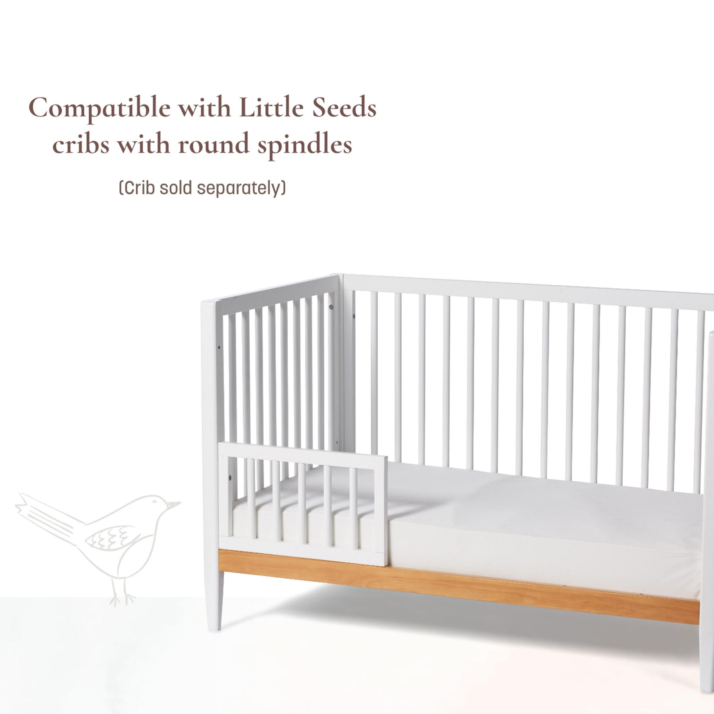 Little Seeds Toddler Spindle Guardrail - Taupe.