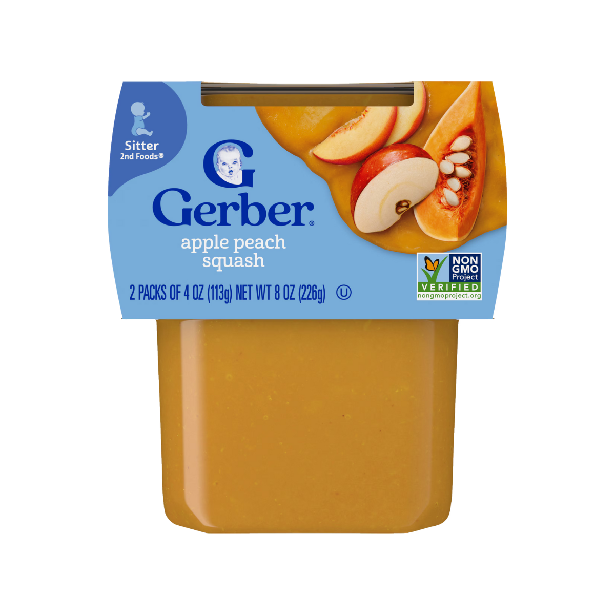 Gerber Apple Peach Squash - $1.99.