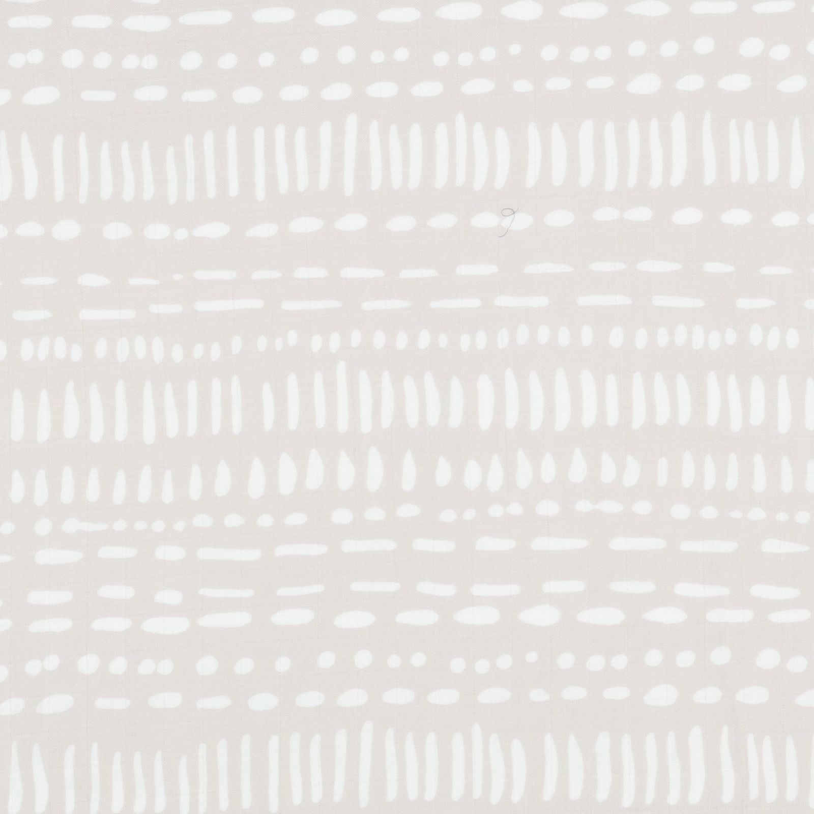 Loulou Lollipop Cotton & Bamboo Fitted Crib Sheet Grey Mudcloth