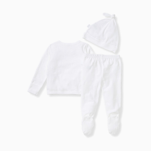 Burt's Bees Baby Organic Cotton Raised Terry Bee Take Me Home Set.