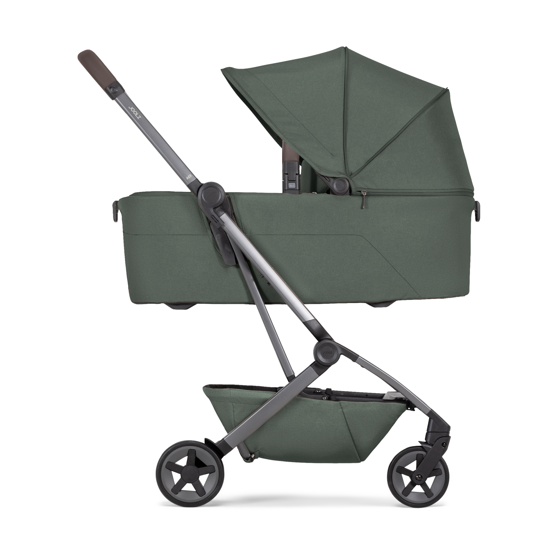 Joolz Aer2 Bassinet Cot - Forest Green.