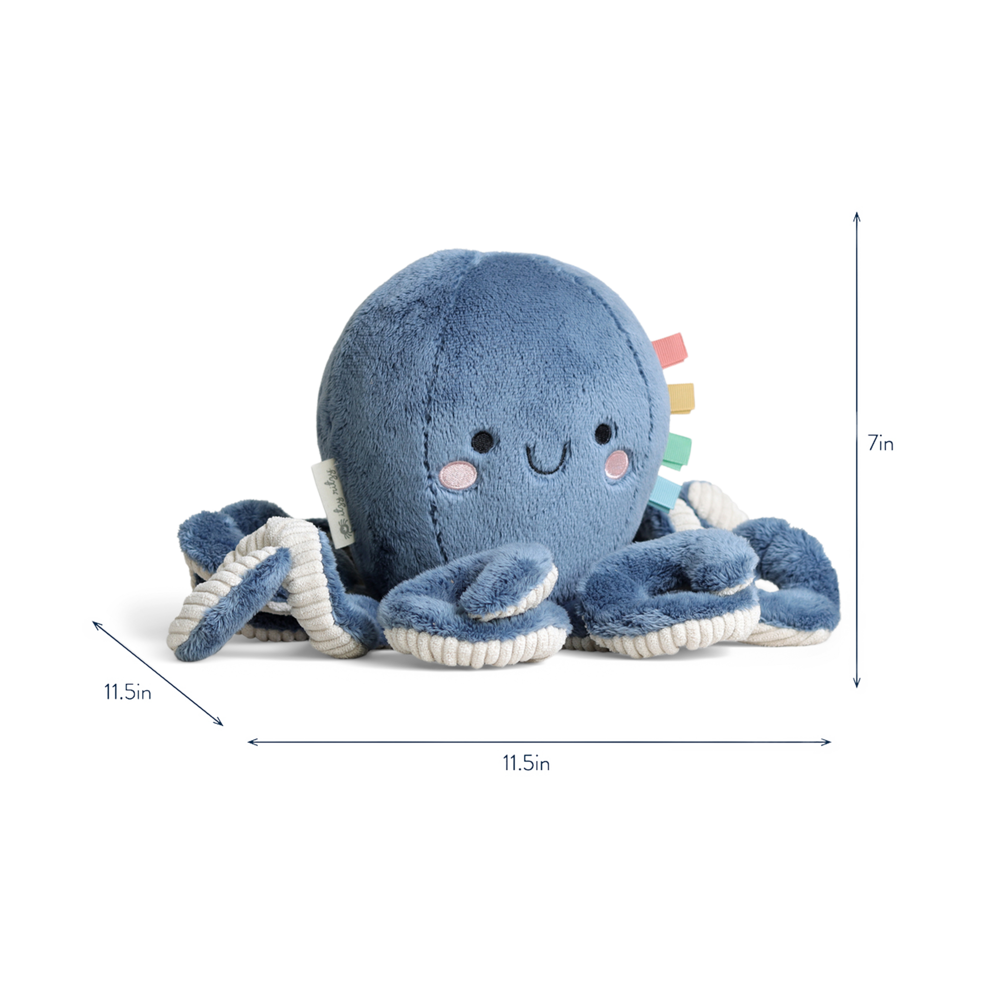 Itzy Ritzy Sweetie Snuggles Plush Toy - Ollie The Octopus.