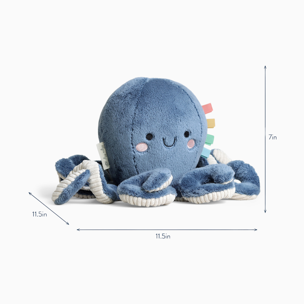 Itzy Ritzy Sweetie Snuggles Plush Toy - Ollie The Octopus.
