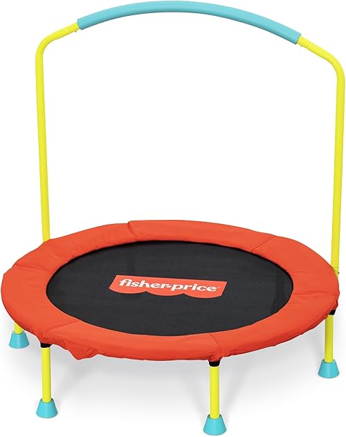 Fisher-Price 36-Inch Mini Trampoline.