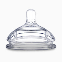 Comotomo Silicone Replacement Nipple, Medium Flow, 3-6 Months, 2 Count