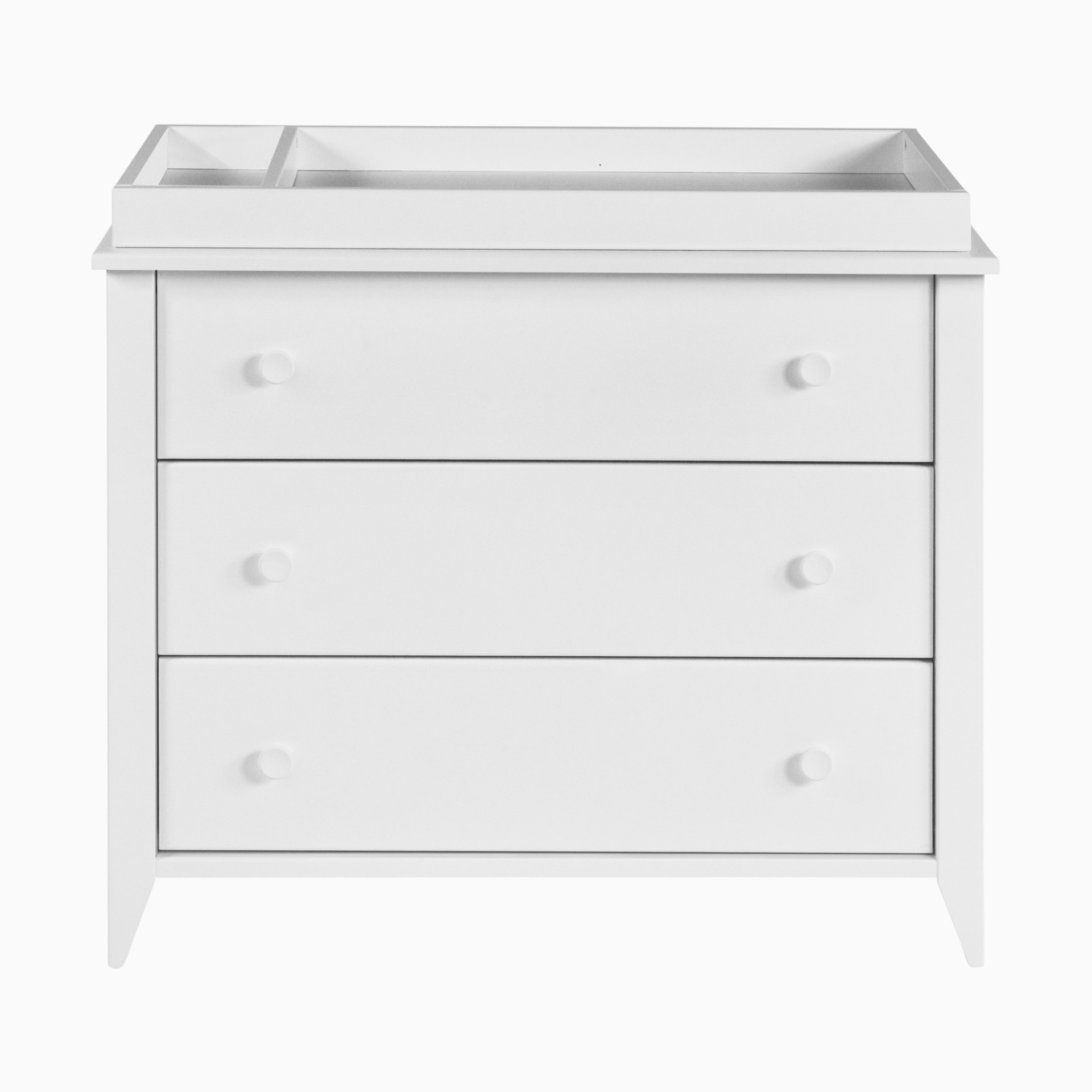 babyletto Sprout 3-Drawer Changer Dresser with Removable Changing Tray -  White | Babylist Shop