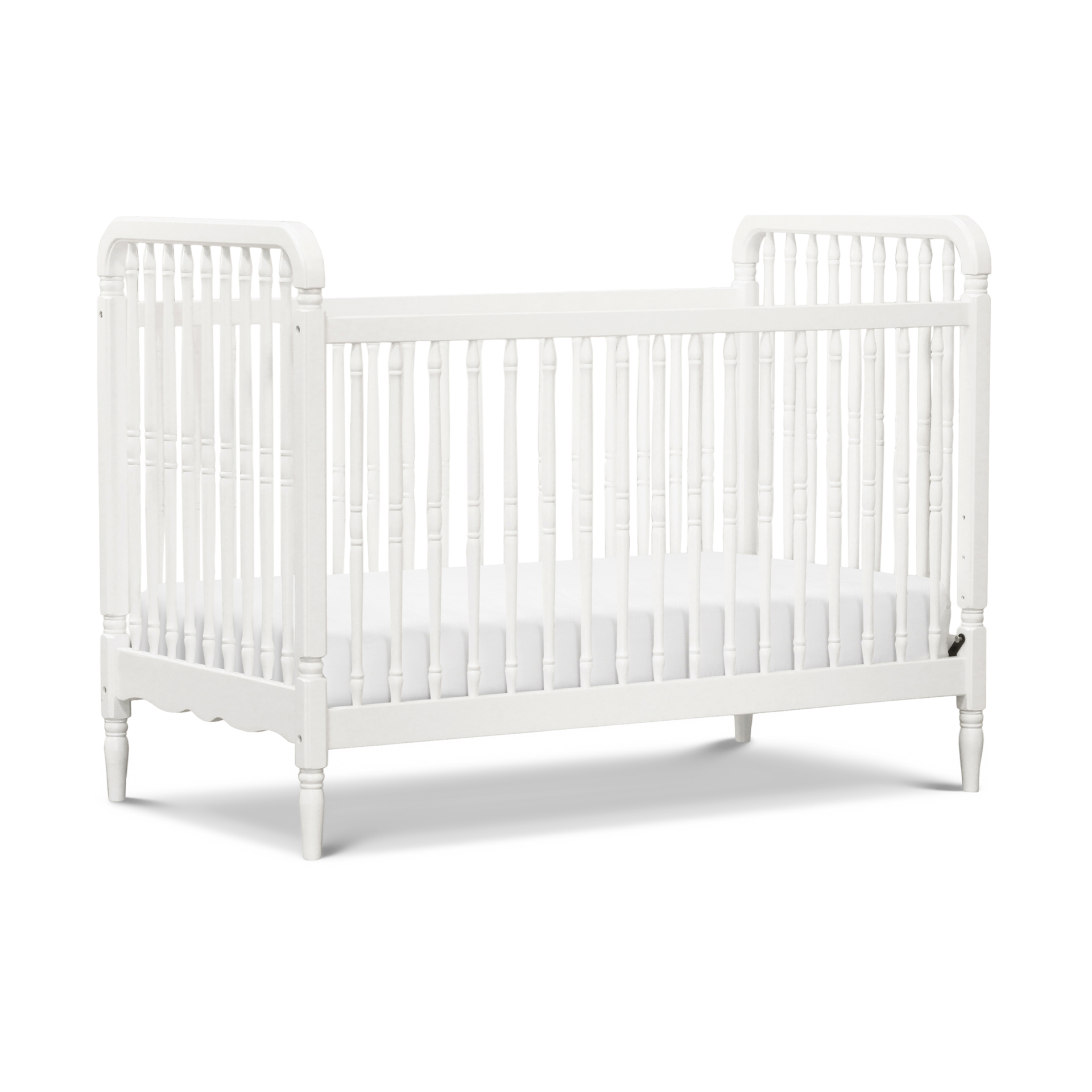 Namesake Liberty 3-in-1 Convertible Spindle Crib with Conversion Kit.