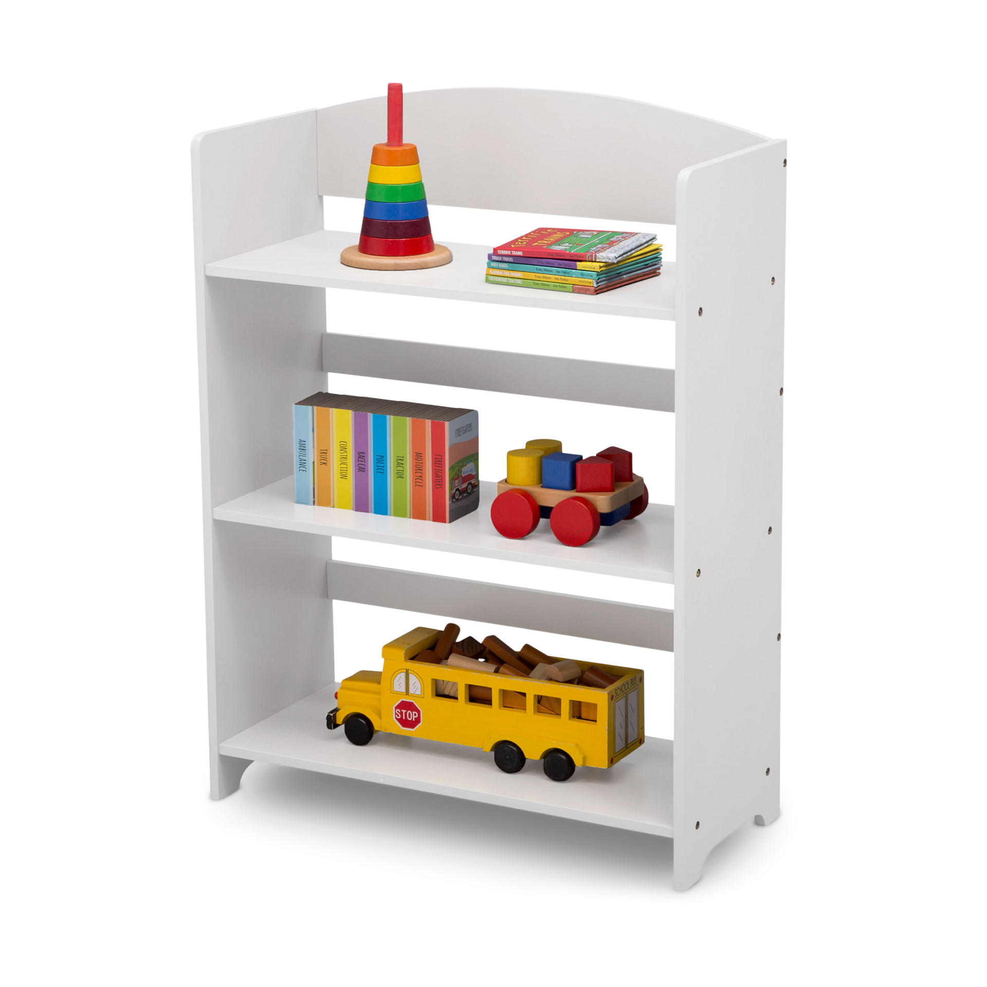 Delta Children MySize Bookshelf - Bianca White.