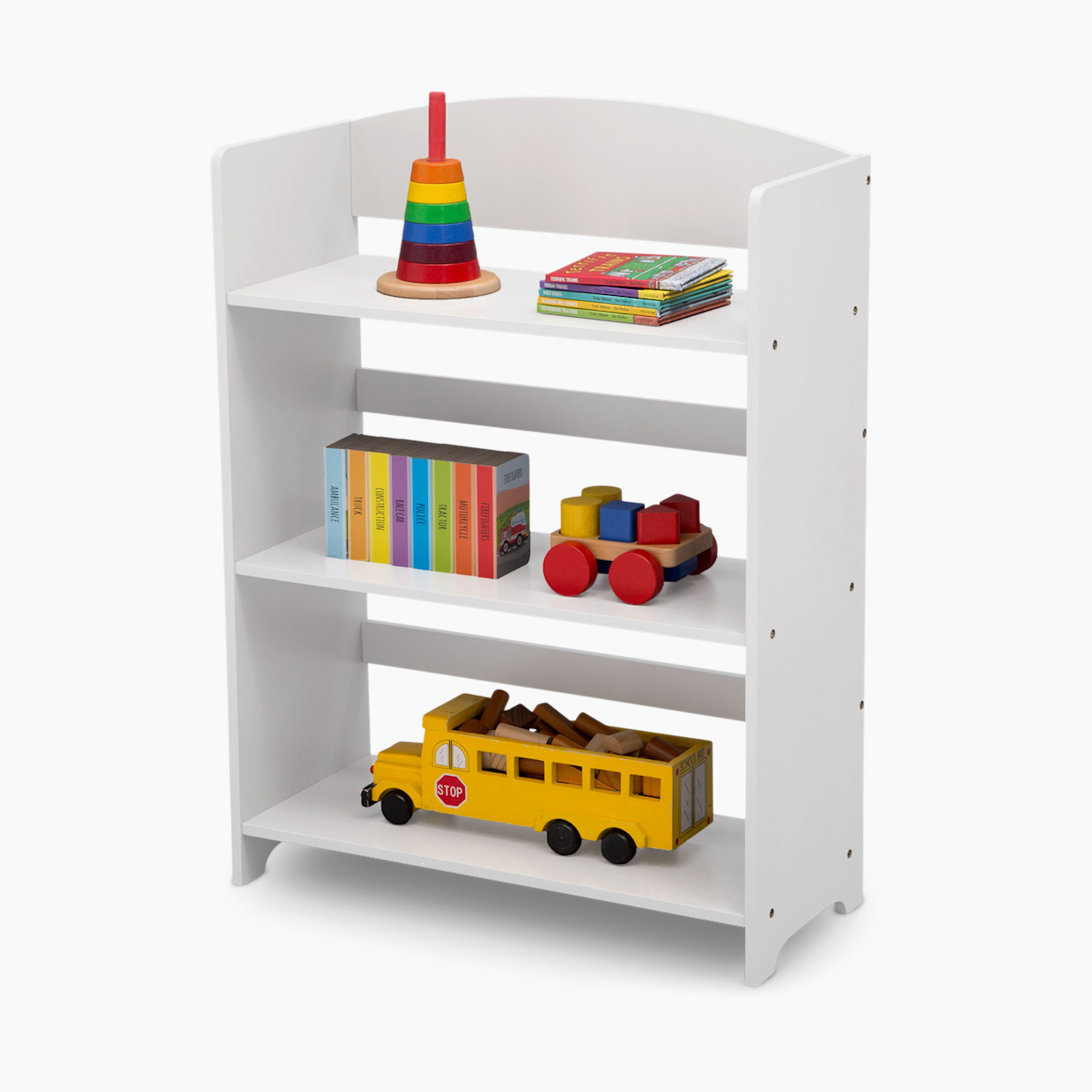 Delta Children MySize Bookshelf - Bianca White.