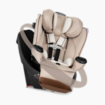 Revolve360 Extend All-in-One Rotational Car Seat with Green & Gentle Fabric