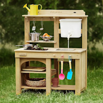 Tiny Land® Mud Kitchen - DuoPlay Outdoor Play Kitchen