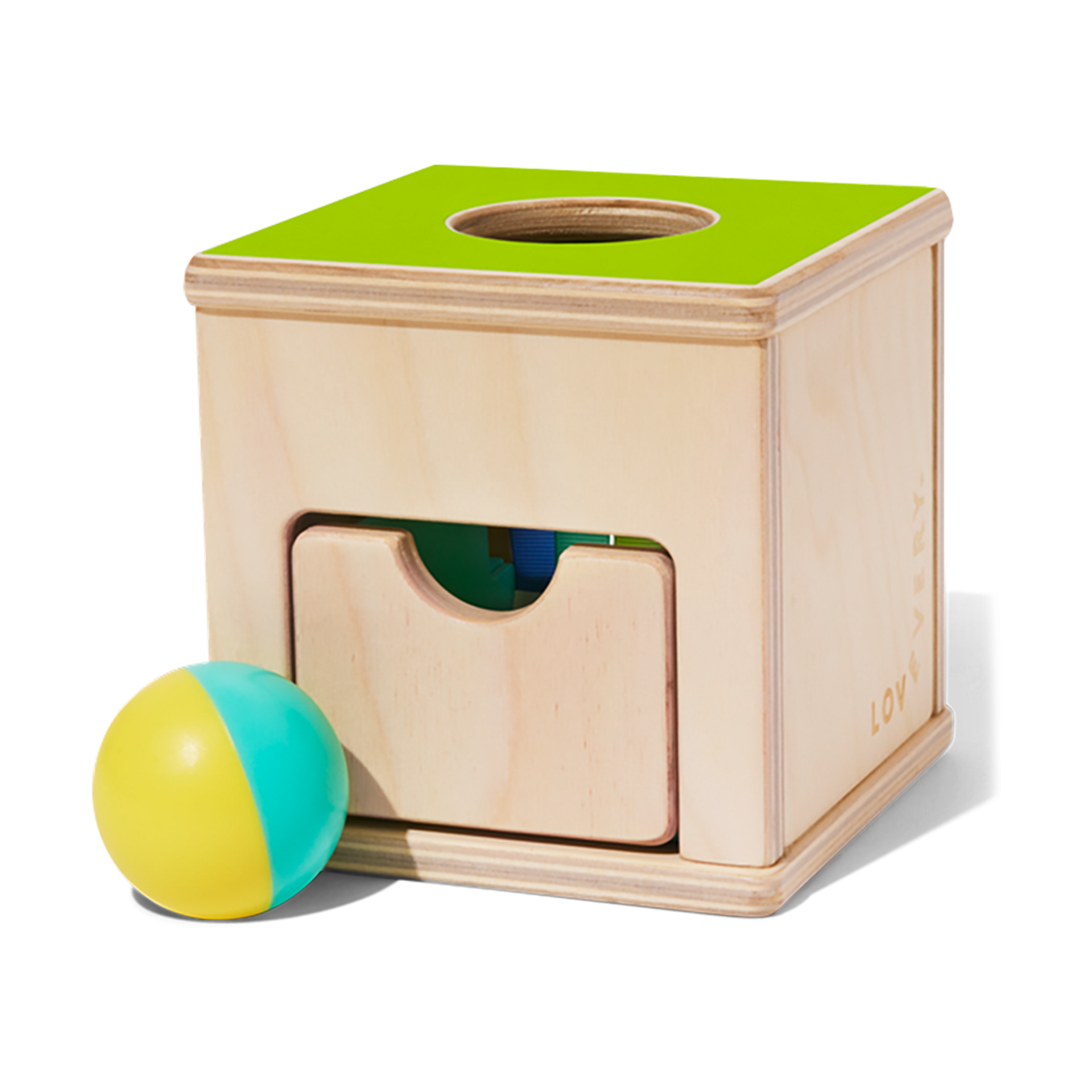 Lovevery Drop & Find Ball Box.