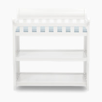 Delta Children Eclipse Changing Table with Changing Pad, White