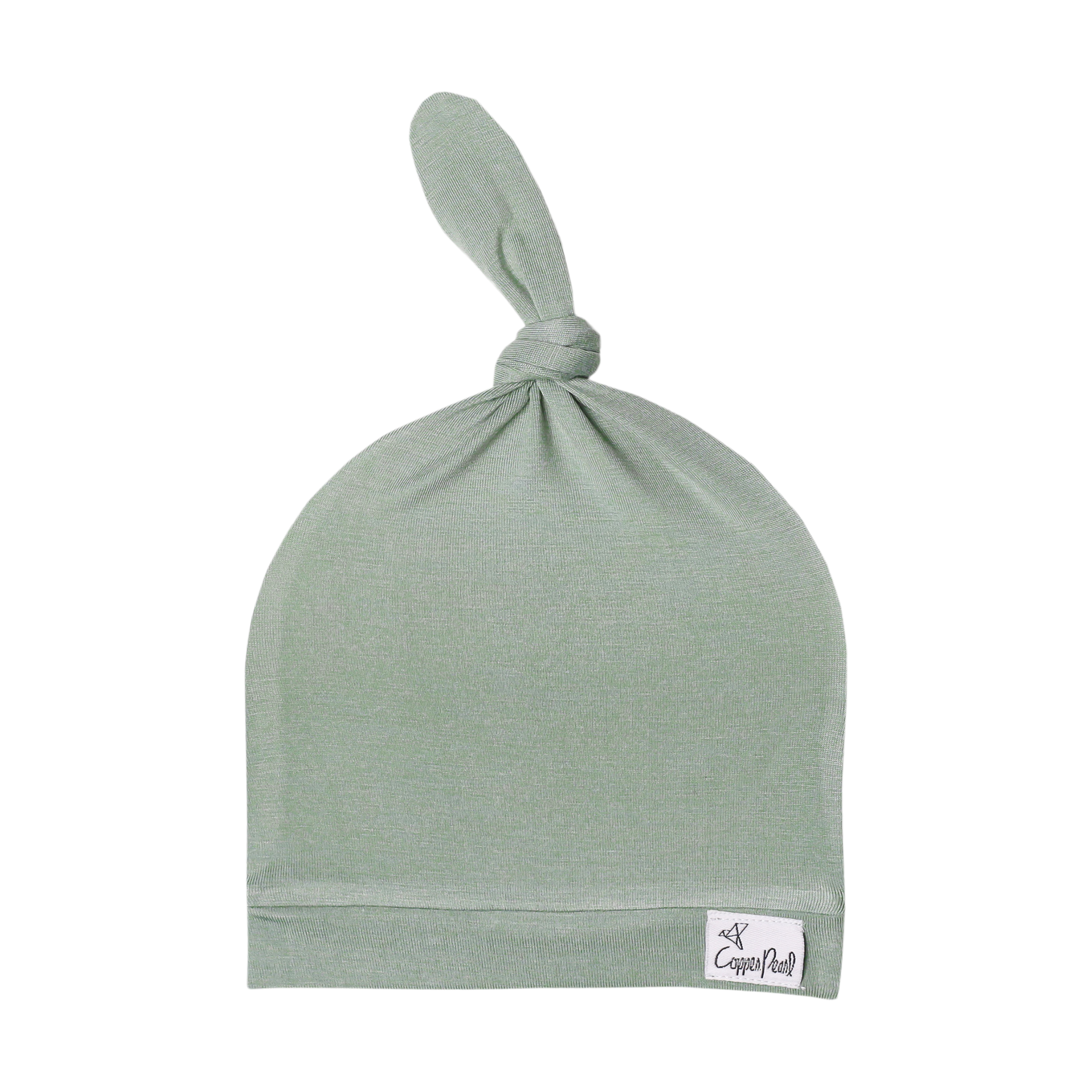 Copper Pearl Top Knot Hat - Briar.