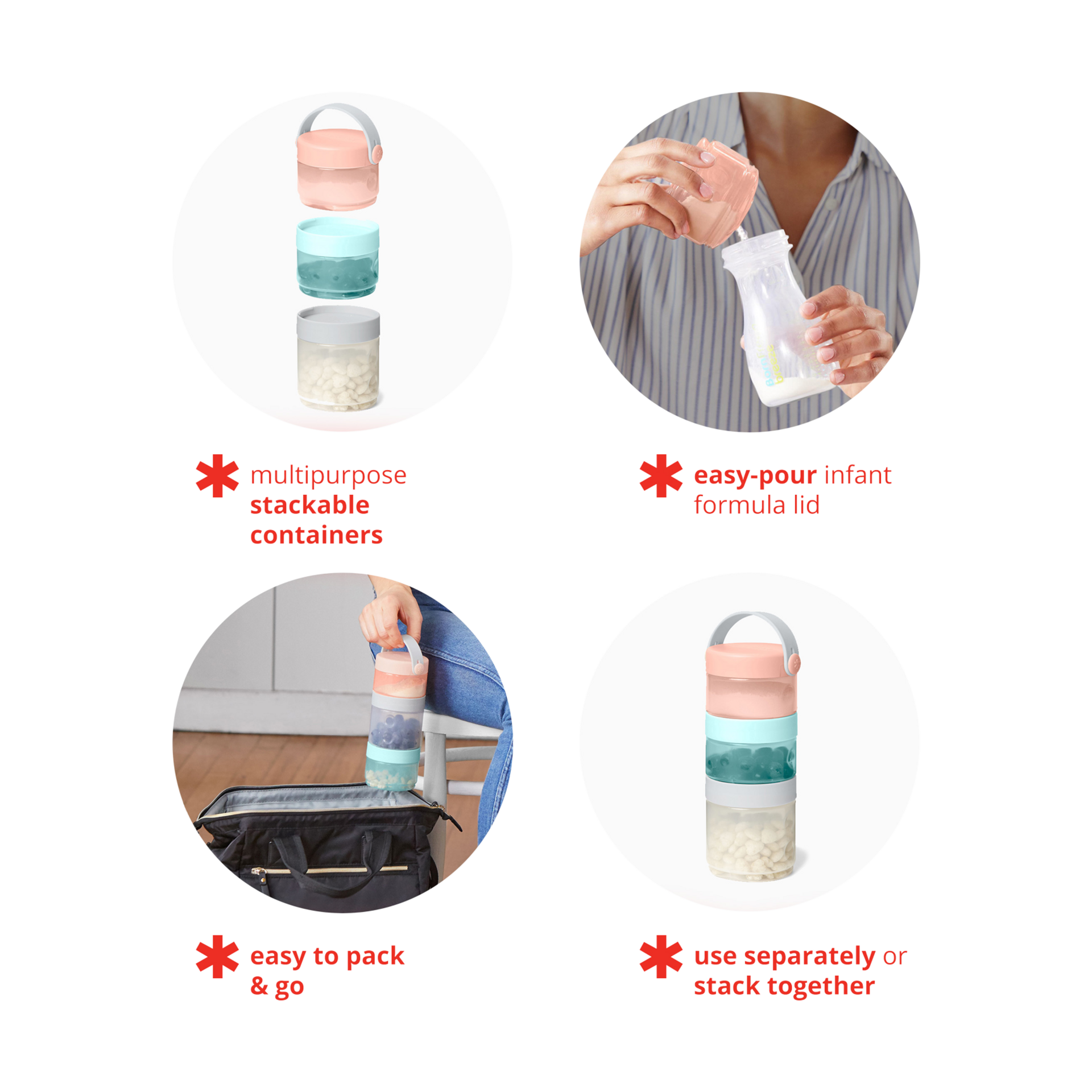 Skip Hop Formula-to-Food Container Set.