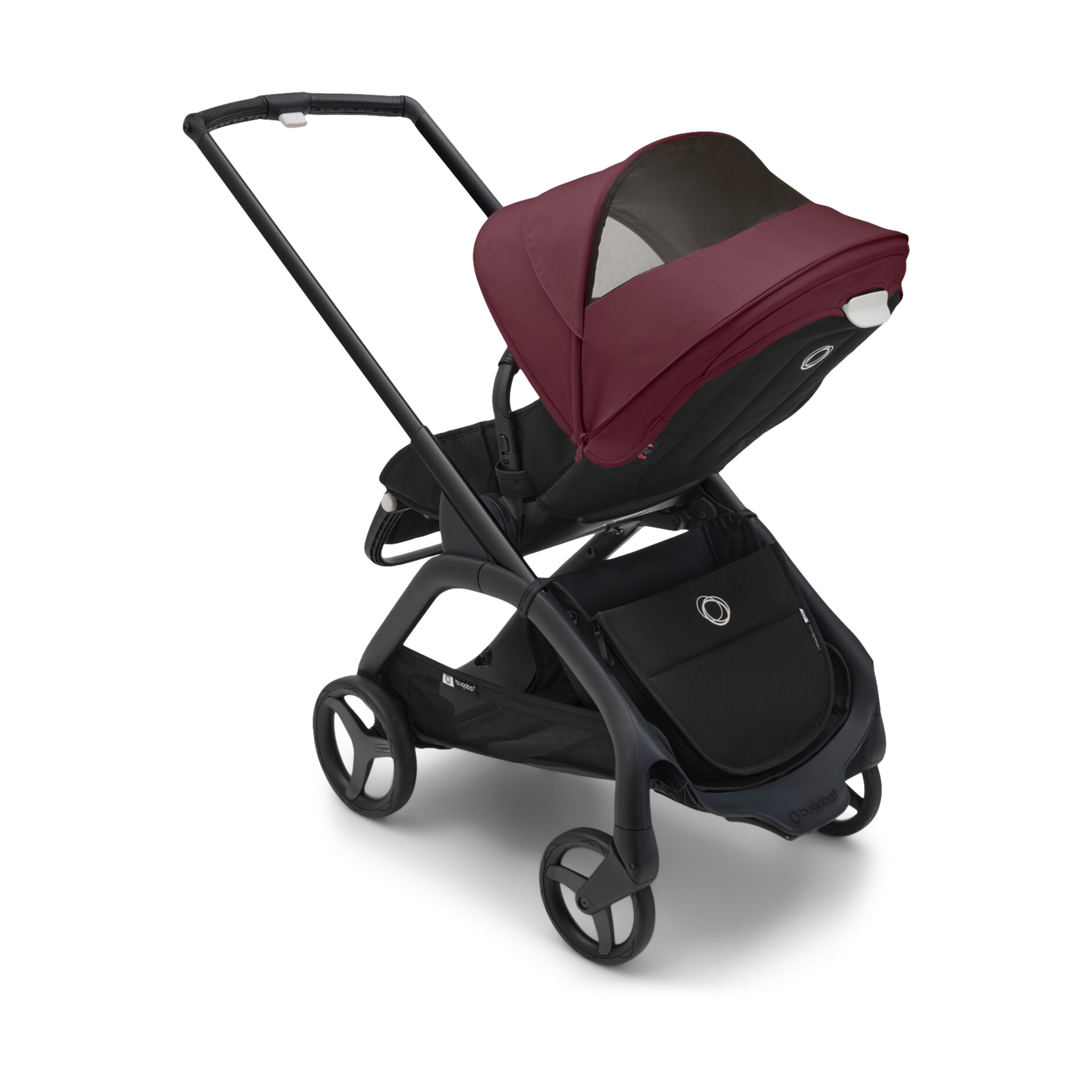 Bugaboo Dragonfly Seat Complete Stroller - Dark Cherry.