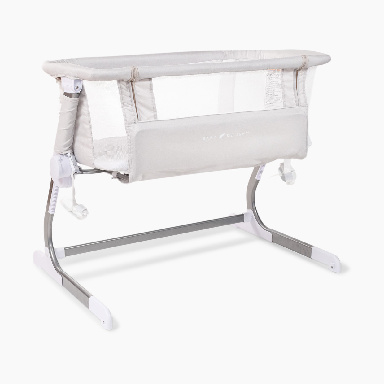 Baby Delight Beside Me Dreamer Bassinet Bedside Sleeper Driftwood Grey Babylist Shop