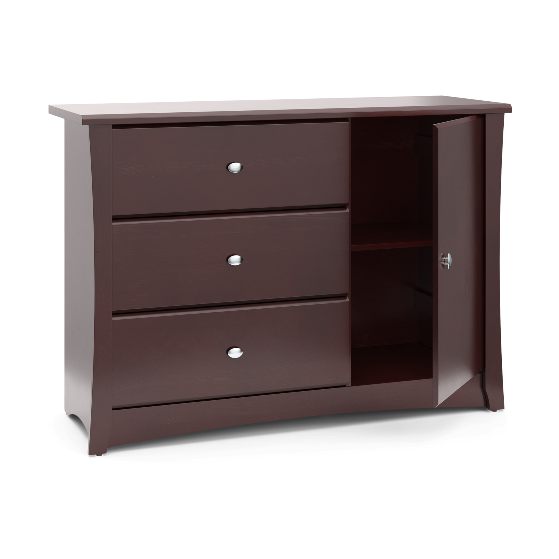 Storkcraft Crescent 3 Drawer Combo Dresser.