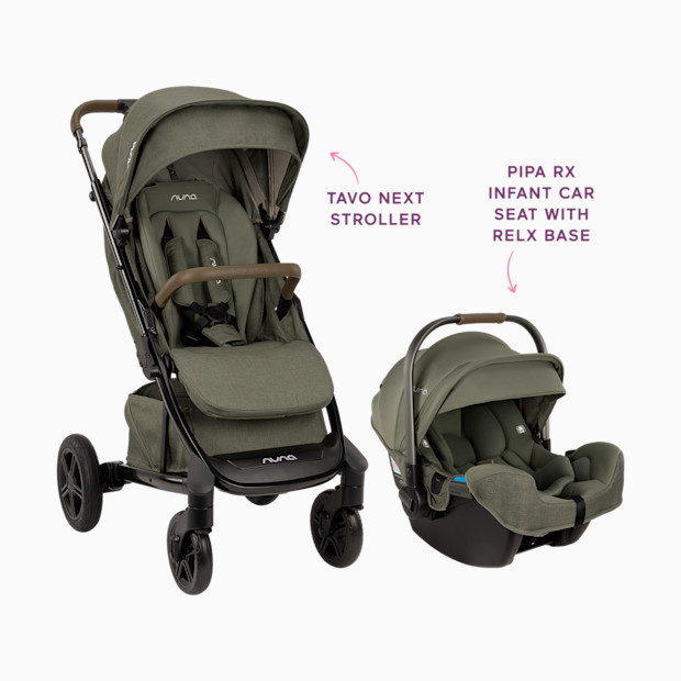 Nuna Nuna x Babylist PIPA rx & TAVO next Travel System.