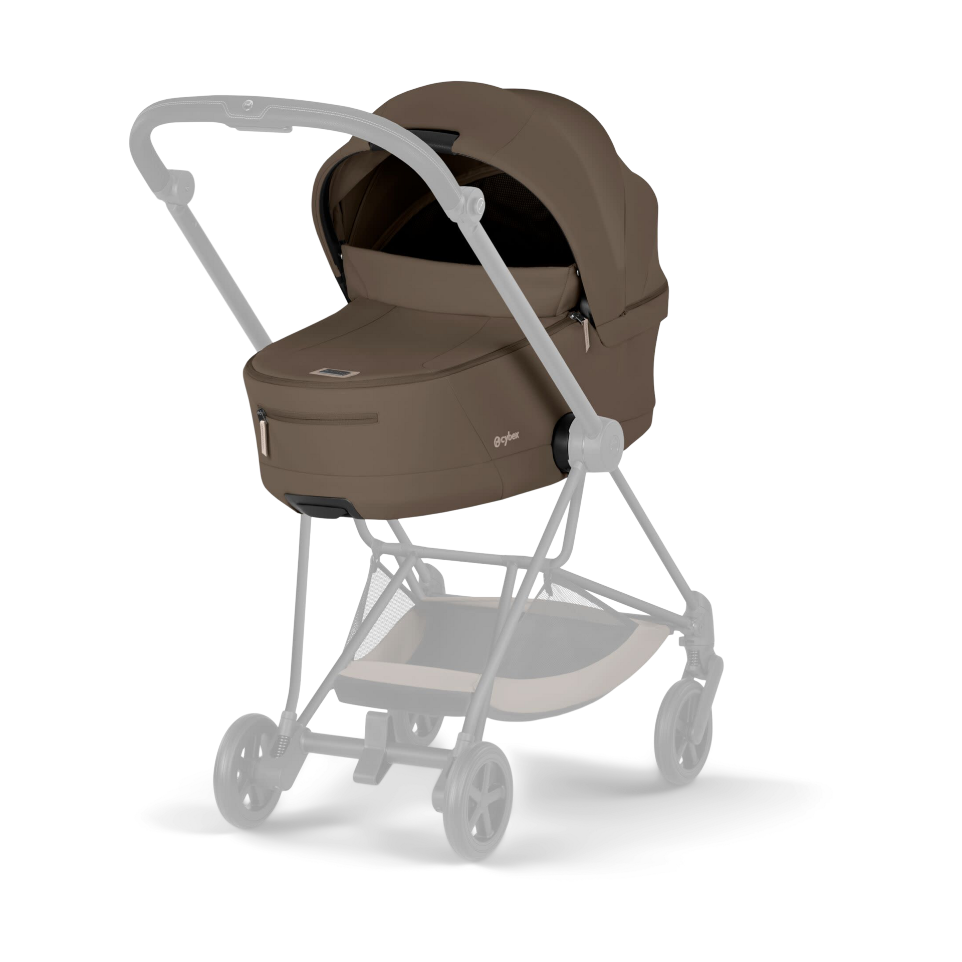 Cybex MIOS/COYA Fold Lux Carry Cot - Coconut Brown.