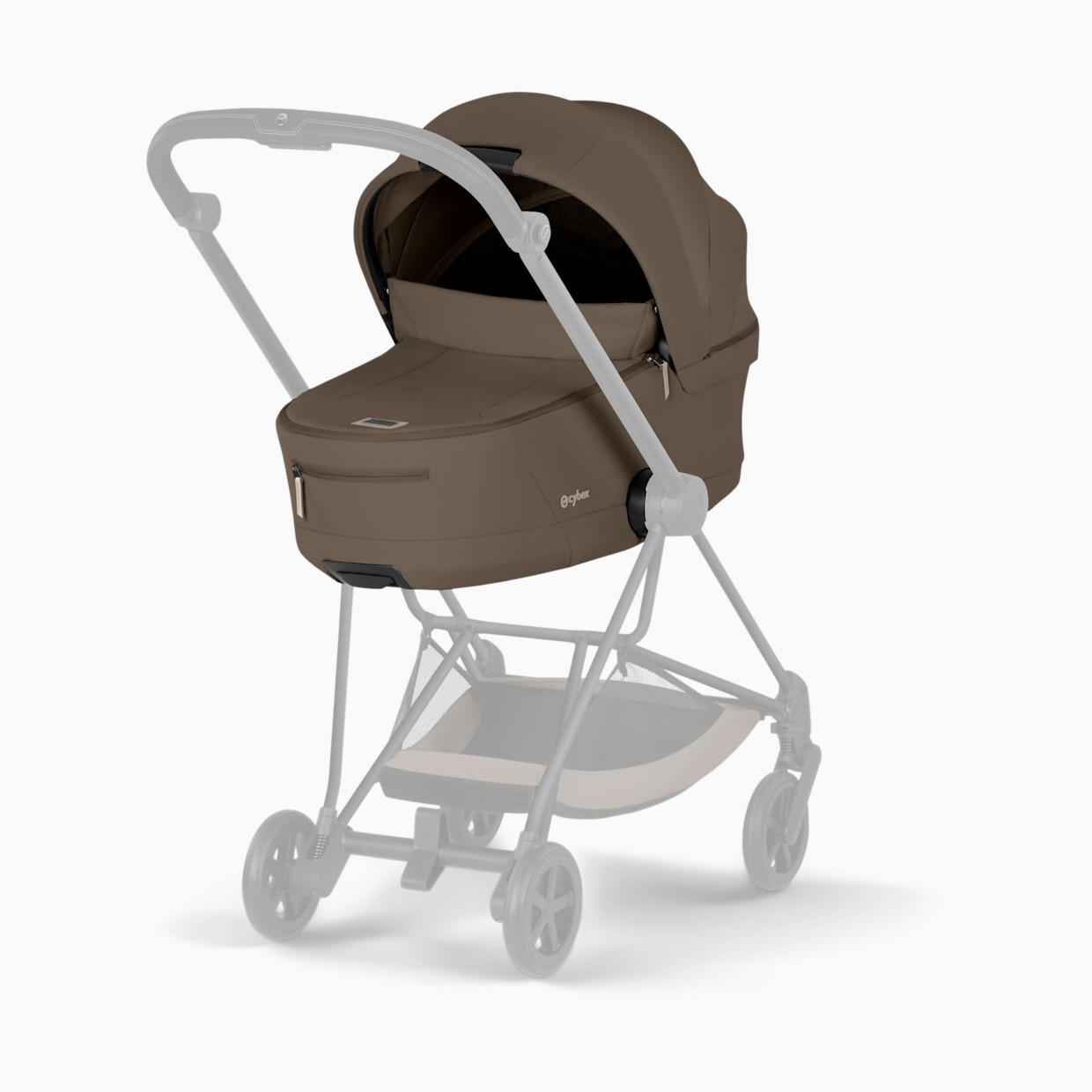 Cybex MIOS/COYA Fold Lux Carry Cot - Coconut Brown.