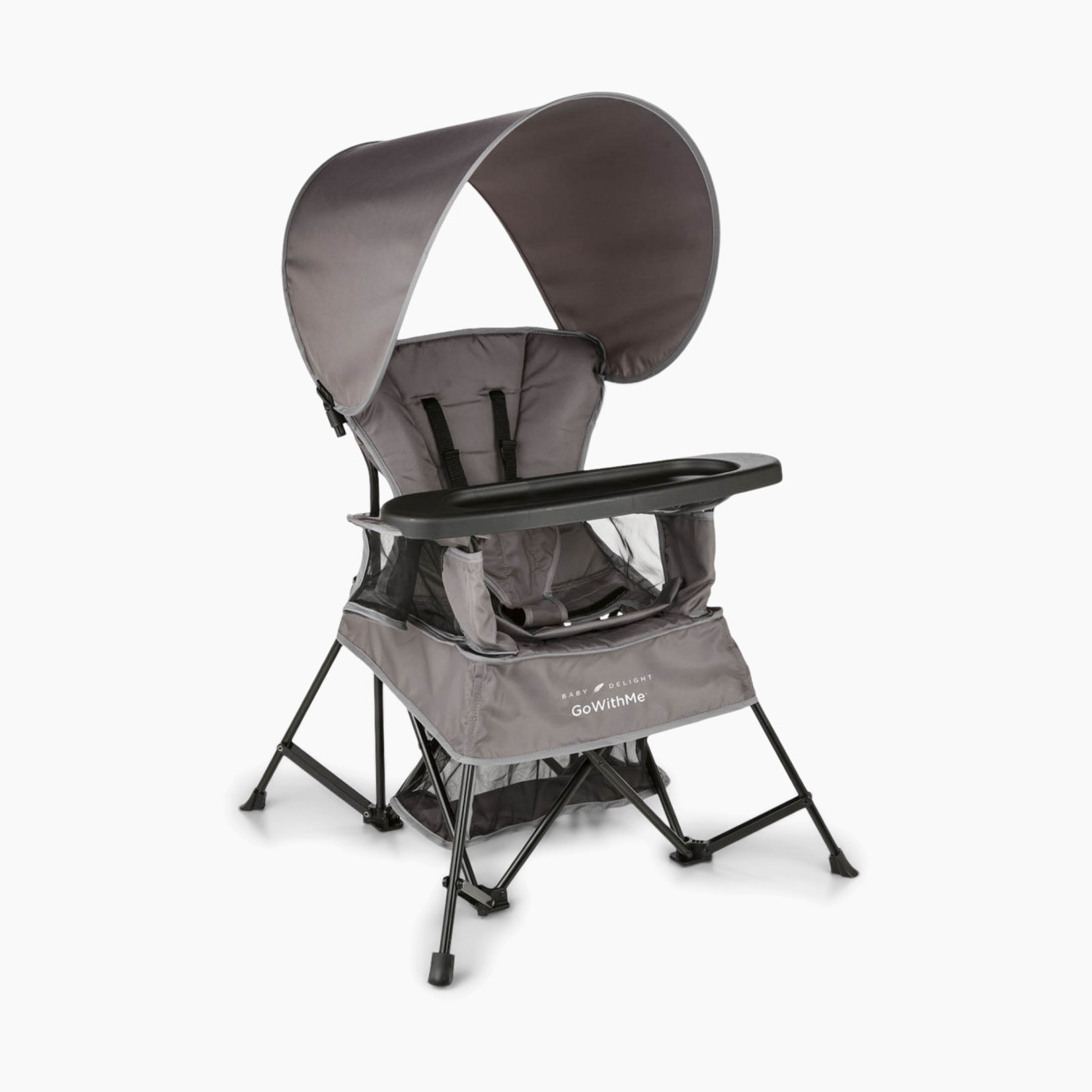 Baby Delight Go With Me Venture Deluxe Portable Chair - Grey.